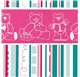Papel de Embrulho 70cm Teddy Strip's