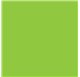 Papel de Embrulho 70cm Lime Zest