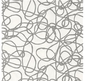 Papier Prezentowy 70cm Graphite Tangle