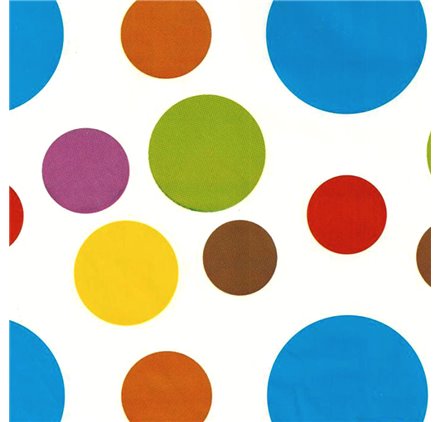Papel de Embrulho 70cm Kaleidoscope Dots