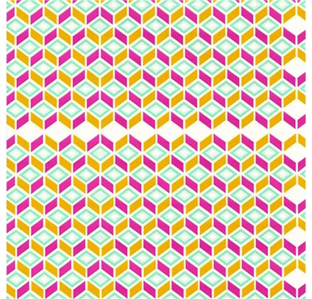 Papel de Embrulho 70cm Pastel Mosaic