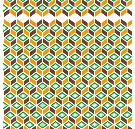 Papier Prezentowy 70cm Autumn Geometrics