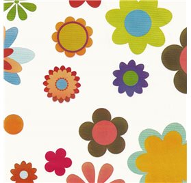 Papel de Embrulho 70cm Floral Fantasy