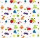 Papel de Embrulho 70cm Kiddie Kaleidoscope