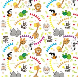 Papier Prezentowy 70cm Safari Soirée