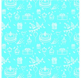Papier Prezentowy 70cm Mint Jubilee