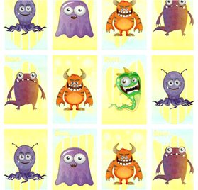 Papier Prezentowy 70cm Monstrous Mischief
