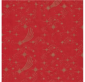 Papel de Embrulho 70cm Festive Red Sparkle