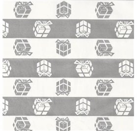 Papier Prezentowy 70cm Silver Celebration