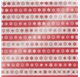 Papel de Embrulho 70cm Crimson Flake