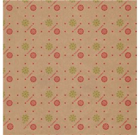 Papel de Embrulho 70cm Holiday Stripes