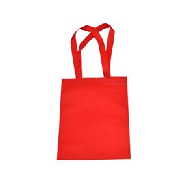 Saco TNT asa grande vermelho 35x25cm 