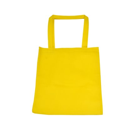 Saco TNT asa grande amarelo 40x35cm 