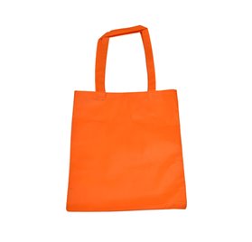 Sac TNT avec grande anse orange 40x35cm
