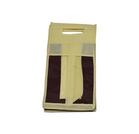 Bolsa TNT para 2 botellas 40x20cm