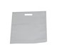 White hollow handle bag 35x35cm
