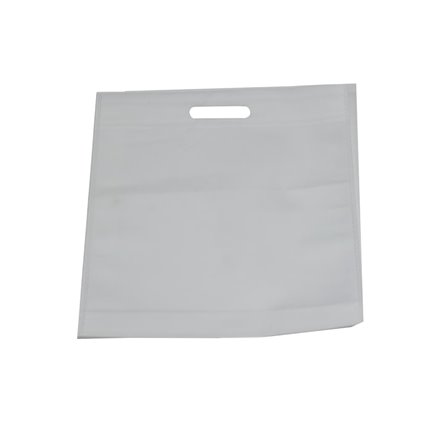 Saco asa vazada branco 35x35cm 