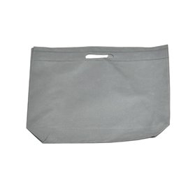 Tasche mit grauem Tragegriff 35x40cm