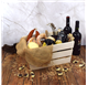 Caixa de madeira Rebelde Feast Box 350x240x200mm