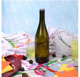 Bouteille de champagne en verre 750ml