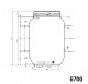 Gross Bocal en verre 850 ml 85cl