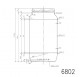 965ml 96cl - Frasco vidro para compotas