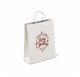 Bolsas de Papel Blancos 180x80x240mm Merry Christmas