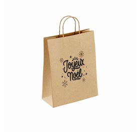 Sacos de Papel 250x100x320mm Joyeux Noel