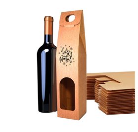 Cajas Rebelde way 1 Botella Feliz Natal