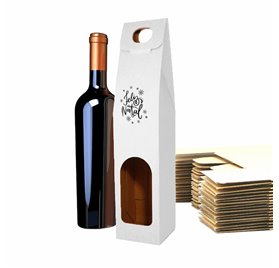 Boîtes Rebelde way Blanches 1 Bouteille Feliz Natal