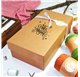 Cajas de cartón Gourmet L 350x190x105mm Feliz Navidad