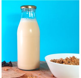 Botella de Jugo 750ml (75cl) con Tapa Dorada