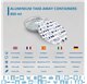 Forma de aluminio c/tampa Redonda 210x45mm 700ml