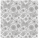 Papel de Regalo Jardín Blanco y Negro 62cm x 90m