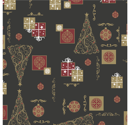 Natal Elegante 62cm 80m