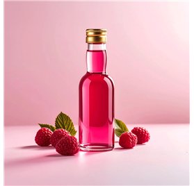 Butelka szklana Pegasus 50ml z Złotą Pokrywką