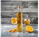 Garrafa de vidro Lotus 750ml 75cl com Tampa Dourada