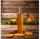 Garrafa de vidro Lotus 750ml 75cl com Tampa Dourada
