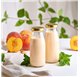 Saftflasche 250ml mit goldenem Deckel