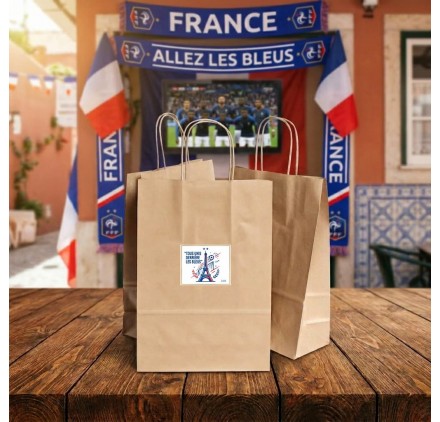 World Cup Labels France 2 – 50x40mm