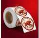 World Cup Labels Spain 1 – 40x40mm