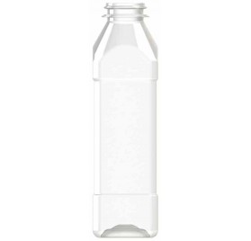 Bouteille PET 200ml Carrée