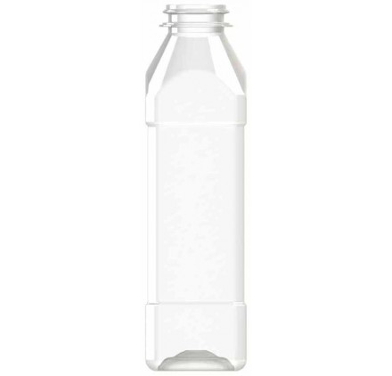 Garrafa PET 200ml quadrada