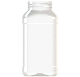 Frasco PET 1000ml quadrado modelo bl