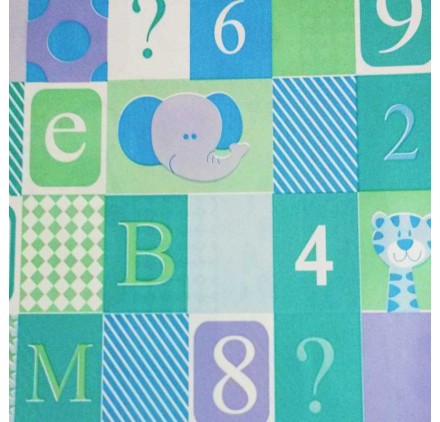 Papel de embrulho beb&Atilde;&copy; bichinhos