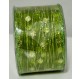 Cinta verde con brillantes 62mm x 15m