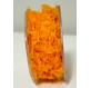 Taśma organza kokardki pomarańczowa 50mm x 15m