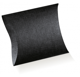 Caixa Cartolina Busta 170x130x40mm Seta Nero