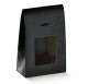 Saco com janela 90x45x130mm Pelle Nero