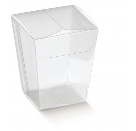 Box white balls for 1 bottle with window